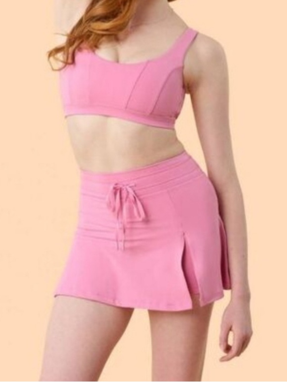 Blogilates Trailblaze Slit Skort size Large